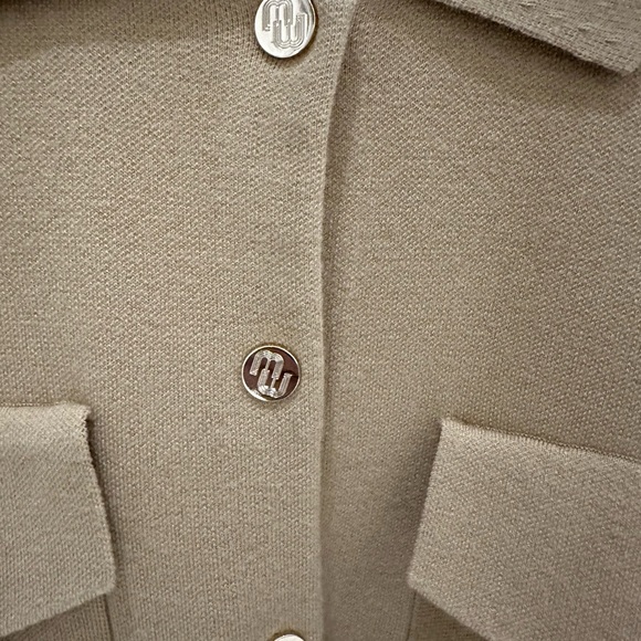 Maje Sweater/Jacket  Size0. Camel Colour - Picture 4 of 6
